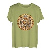 Azteken-Kunstschatz goldene Stadt Orinoco Fluss Angeln Suche T-Shirt