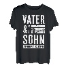 Vater und Sohn - Freunde fürs Leben Angler Fan Fischer T-Shirt