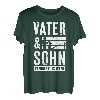 Vater und Sohn - Freunde fürs Leben Angler Fan Fischer T-Shirt