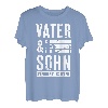 Vater und Sohn - Freunde fürs Leben Angler Fan Fischer T-Shirt