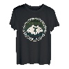 Kurzarm-T-Shirt mit Karpfen-Aufdruck T-Shirt