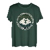 Kurzarm-T-Shirt mit Karpfen-Aufdruck T-Shirt