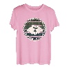 Kurzarm-T-Shirt mit Karpfen-Aufdruck T-Shirt
