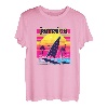Jamaika Retro 80er Jahre Stil Souvenir Strand T-Shirt