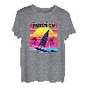 Jamaika Retro 80er Jahre Stil Souvenir Strand T-Shirt