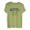 Wabasha Minnesota Vintage nautische Paddel, Sportruder T-Shirt