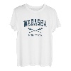 Wabasha Minnesota Vintage nautische Paddel, Sportruder T-Shirt