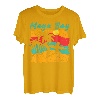 Vintage Sonnenuntergang Strand Surfen Maya Bay Thailand Sommer T-Shirt