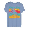 Vintage Sonnenuntergang Strand Surfen Maya Bay Thailand Sommer T-Shirt