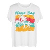 Vintage Sonnenuntergang Strand Surfen Maya Bay Thailand Sommer T-Shirt