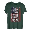 Veteranen-Angelstock, amerikanische Flagge, Barsch, für Herren, Geschenke T-Shirt
