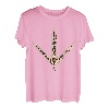 Frauen Jagd, Türkei Jagd, Türkei Strecke, Gepardenmuster T-Shirt