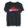Herren Patriotische Fischer-Papa, Angeln, Opa, 4. Juli, US-Flagge T-Shirt