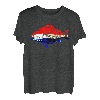 Herren Patriotische Fischer-Papa, Angeln, Opa, 4. Juli, US-Flagge T-Shirt