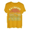 Kajak Is The Answer Kanu Bootfahren Paddling Kajak Geschenke T-Shirt