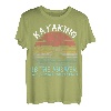 Kajak Is The Answer Kanu Bootfahren Paddling Kajak Geschenke T-Shirt