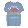 Kajak Is The Answer Kanu Bootfahren Paddling Kajak Geschenke T-Shirt