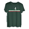 Italienische Flagge Fischer, einzigartiger italienischer Stolz, cooler Angelliebhaber T-Shirt