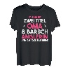 Angeln Oma Barsch Angeln T-Shirt