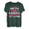 Angeln Oma Barsch Angeln T-Shirt