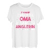 Angeln Oma Barsch Angeln T-Shirt