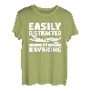 Leicht abgelenkt durch Kajak-Kajak für einen Kajak T-Shirt
