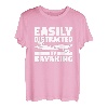 Leicht abgelenkt durch Kajak-Kajak für einen Kajak T-Shirt
