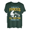 Wenn die Hölle zufriert, werde ich auch dort Eisfischen Eisfischen T-Shirt