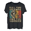 Lustige Vintage-Angel-Gramps für Herren und Damen, Angler T-Shirt