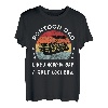 Herren Pontoon Dad Like A Normal Dad Just Cooler Bootfahren Väter lustig T-Shirt