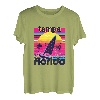 Tampa Retro 80er Jahre Stil Souvenir Strand T-Shirt