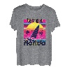 Tampa Retro 80er Jahre Stil Souvenir Strand T-Shirt