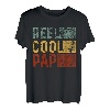 Herren Vintage Rolle Cool Pap Angeln Vater Opa Geschenke Vatertag T-Shirt