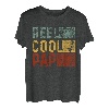 Herren Vintage Rolle Cool Pap Angeln Vater Opa Geschenke Vatertag T-Shirt