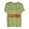 Herren Vintage Rolle Cool Pap Angeln Vater Opa Geschenke Vatertag T-Shirt