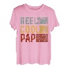 Herren Vintage Rolle Cool Pap Angeln Vater Opa Geschenke Vatertag T-Shirt