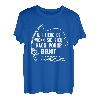 Ich liebe es wenn sie sich nach vorne beugt angler T-Shirt
