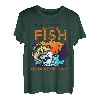 Arbeit kann warten, aber der Fisch wird nicht - für Angel-Enthusiasten T-Shirt
