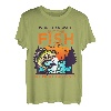 Arbeit kann warten, aber der Fisch wird nicht - für Angel-Enthusiasten T-Shirt