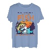 Arbeit kann warten, aber der Fisch wird nicht - für Angel-Enthusiasten T-Shirt