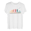 Fischerei Menschliche Evolution Menschliche Evolution Cool Bass Fliegen Fisch T-Shirt