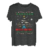 Merry Fishmas Weihnachtsbaum-Pullover, lustig, zum Angeln T-Shirt