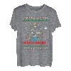 Merry Fishmas Weihnachtsbaum-Pullover, lustig, zum Angeln T-Shirt