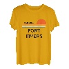 Retro Cool Fort Myers Original Florida Sunset Neuheit Kunst T-Shirt