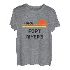 Retro Cool Fort Myers Original Florida Sunset Neuheit Kunst T-Shirt