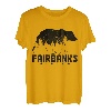 Fairbanks Alaska Bear Grizzly Pride im Freien, Vintage-Stil T-Shirt