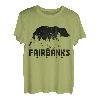 Fairbanks Alaska Bear Grizzly Pride im Freien, Vintage-Stil T-Shirt
