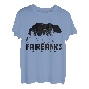Fairbanks Alaska Bear Grizzly Pride im Freien, Vintage-Stil T-Shirt