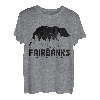 Fairbanks Alaska Bear Grizzly Pride im Freien, Vintage-Stil T-Shirt