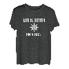 Das Leben ist besser auf einem Boot T-Shirt